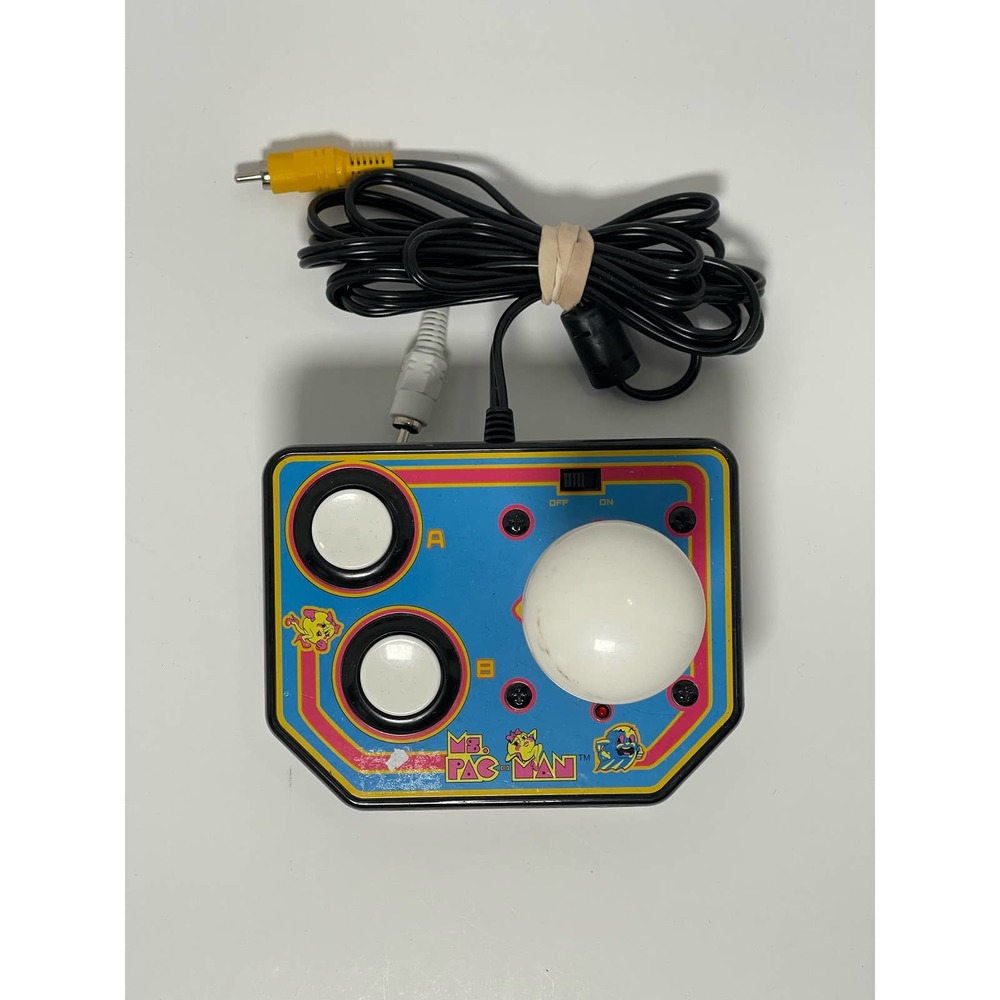 Bandai Namco Ms. Pac-Man TV Plug & Play 1993 Video Game System